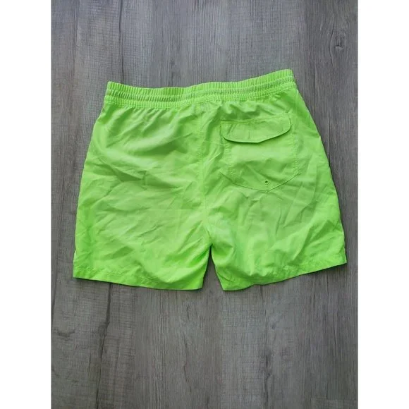 Men's HURLEY PHANTOM Neon Green Board Surf Shorts Swim Trunks Sz M 5" inseam NWT - Picture 2 of 10